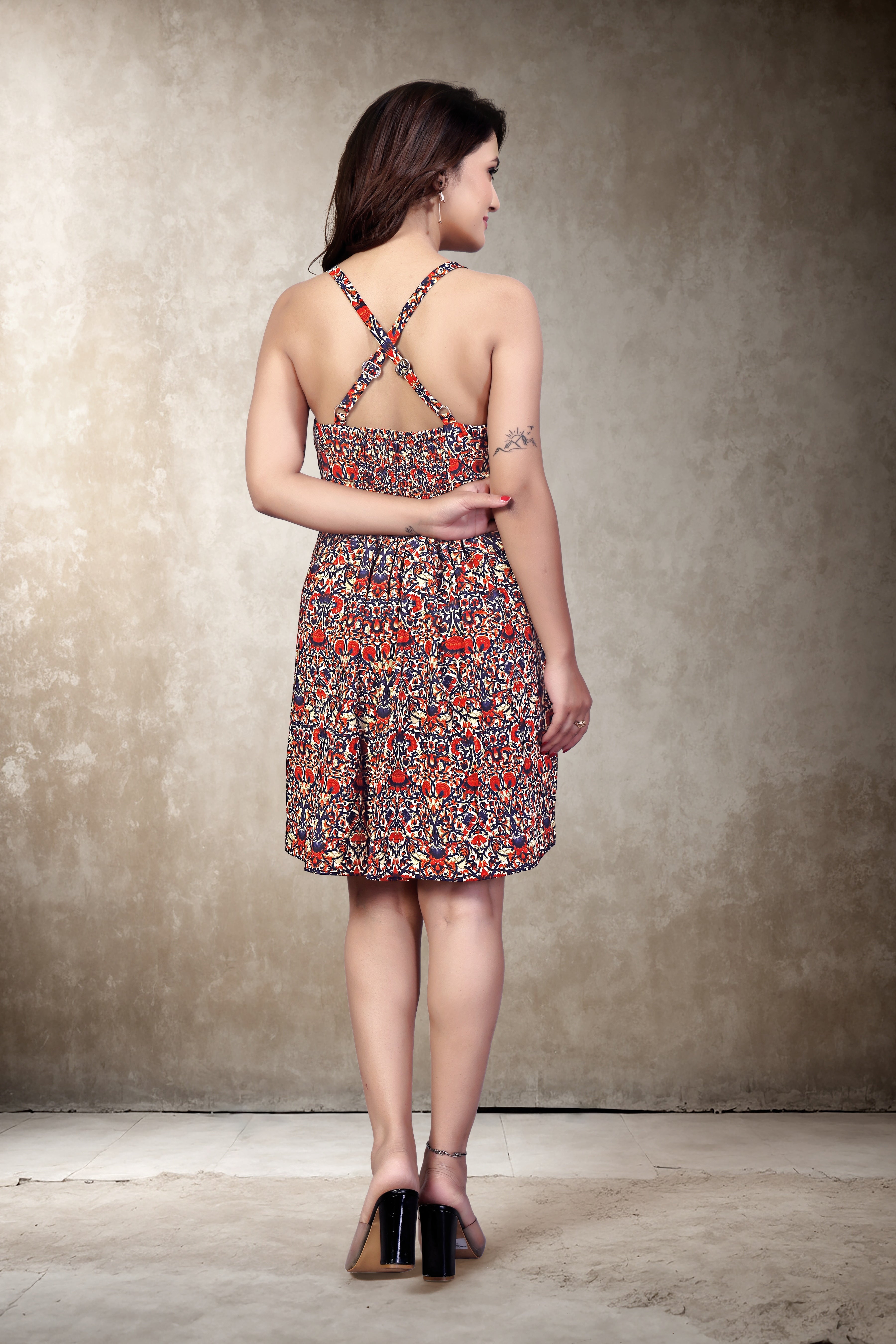 ColorSplash Petal Dress