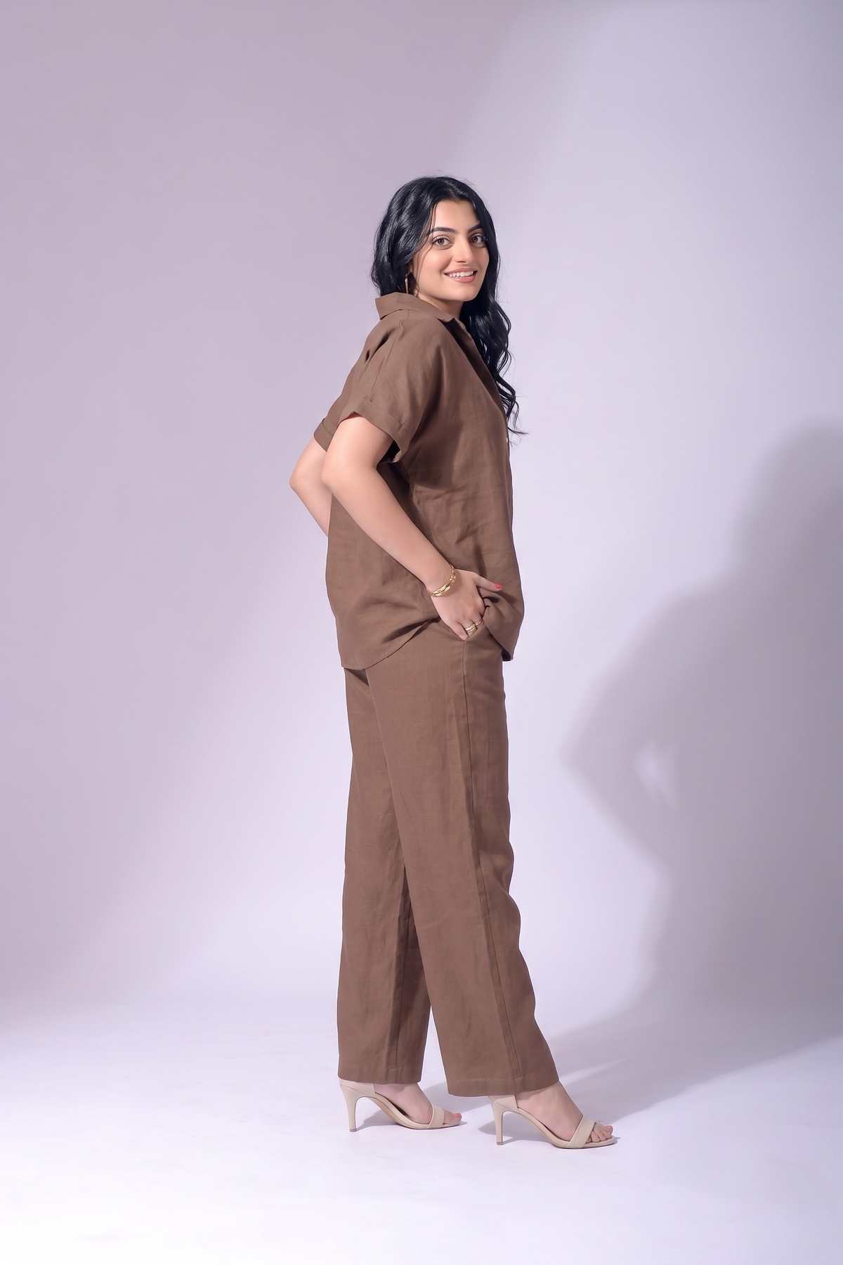 Brown Sugar Linen Co-Ords