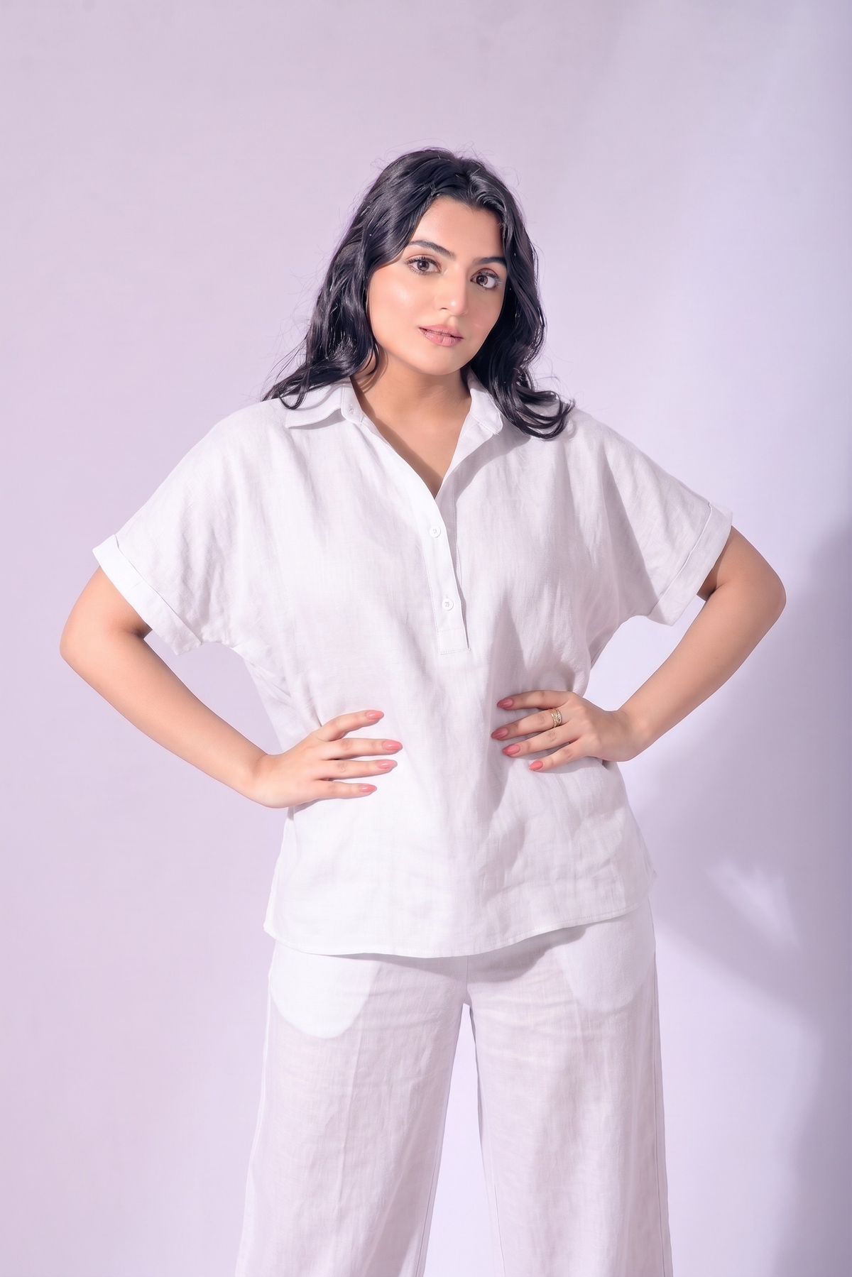 Cloud Drift Linen Co-Ords